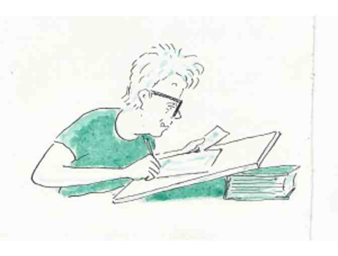 Mimi Pond limited edition print 'Over Easy'