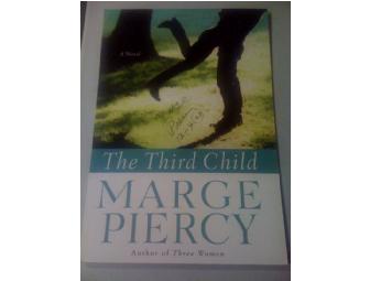 Signed poster: Marge Piercy's 'The Third Child'