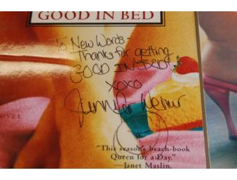 Signed poster: Jennifer Weiner's 'Good In Bed' (plus unsigned poster for 'In Her Shoes')
