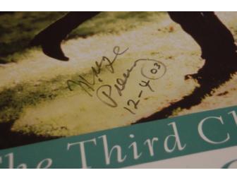 Signed poster: Marge Piercy's 'The Third Child'