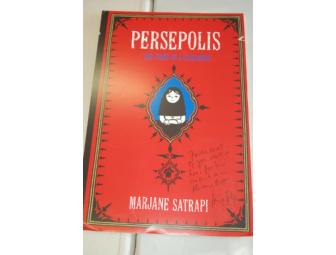 Signed poster: Marjane Satrapi's 'Persepolis'