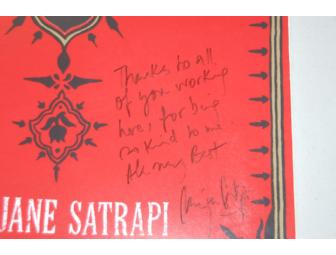 Signed poster: Marjane Satrapi's 'Persepolis'