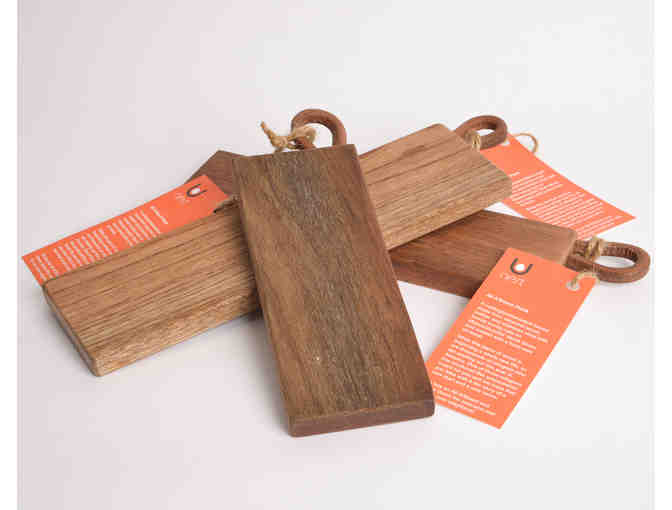 Handmade by Cole Sauder ('21) 'All A'Board' Large Plank Cutting Board (110)