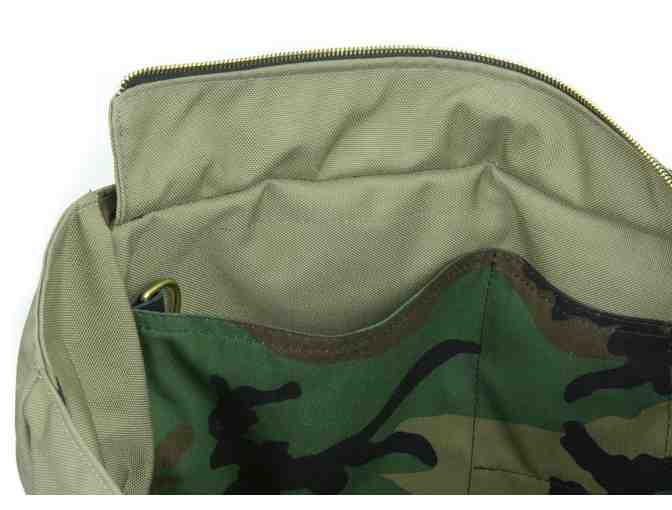 Sword & Plough Camo Signature Zip Top Tote Bag
