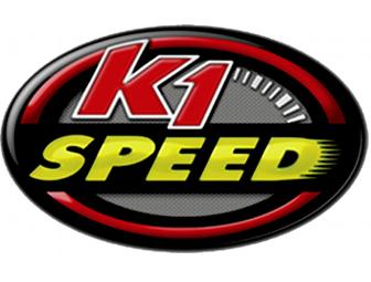K1 Speed Go Kart Racing - Two (2) Gift Cards for 14-Lap Race & Licence
