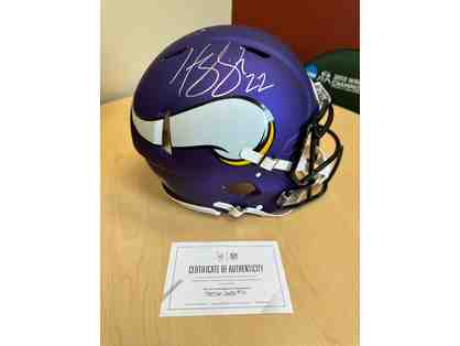 Minnesota Vikings Harrison Smith signed football helmet