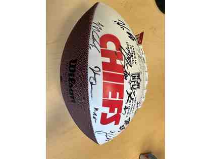 Kansas City Chiefs Team Signed Football