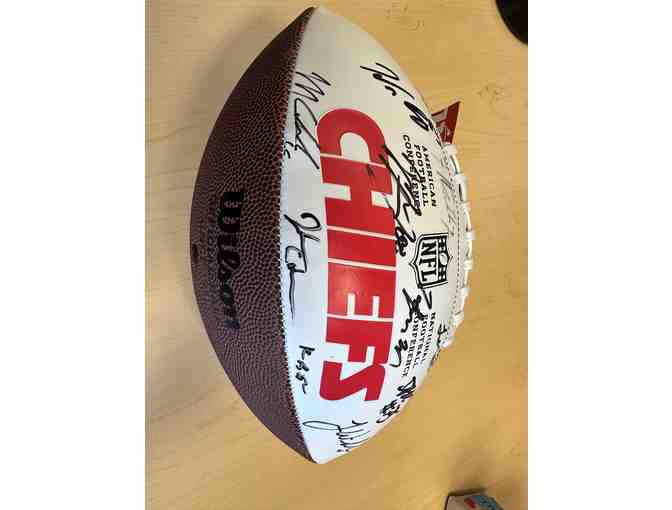 Kansas City Chiefs Team Signed Football - Photo 1