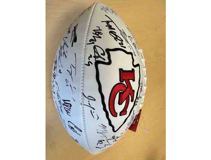Kansas City Chiefs Team Signed Football - Photo 2