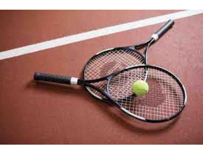 Two 1-hour tennis lessons from Chris Gustas