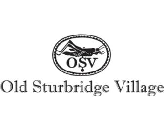 FOUR (4) ADMISSIONs TO OLD STURBRIDGE VILLAGE