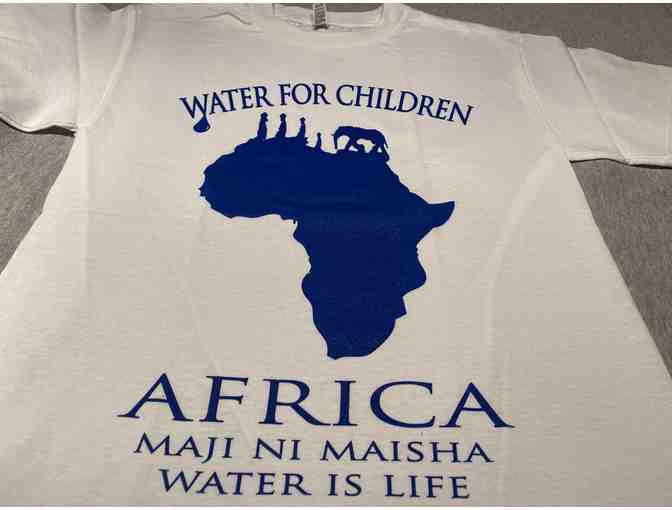 Maji ni Maisha - Water Is Life T-shirt:  Water For Children Africa (Size L) - Photo 1
