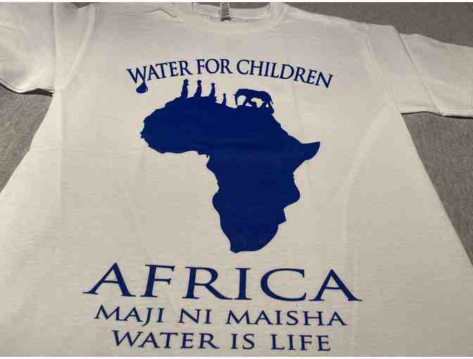 Maji ni Maisha - Water Is Life T-shirt:  Water For Children Africa (Size S) - Photo 1
