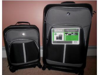 A set of luggage from Bonnie's Travel in Seekonk