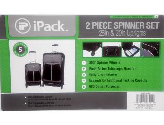 A set of luggage from Bonnie's Travel in Seekonk