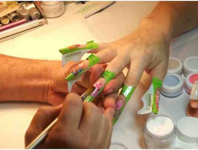 Manicures and Pedicures at Harmony Nail and Threading Salon