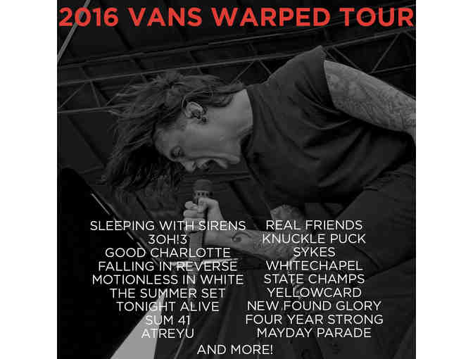 Warped Tour Tickets