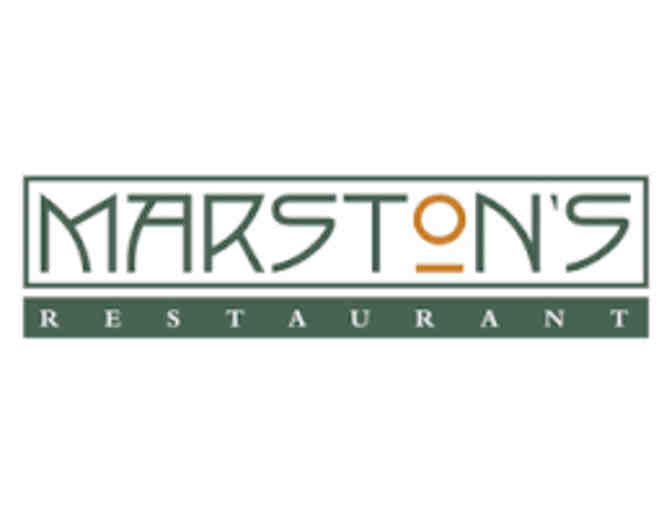 Marston's Restaurant $35 Gift Certificate