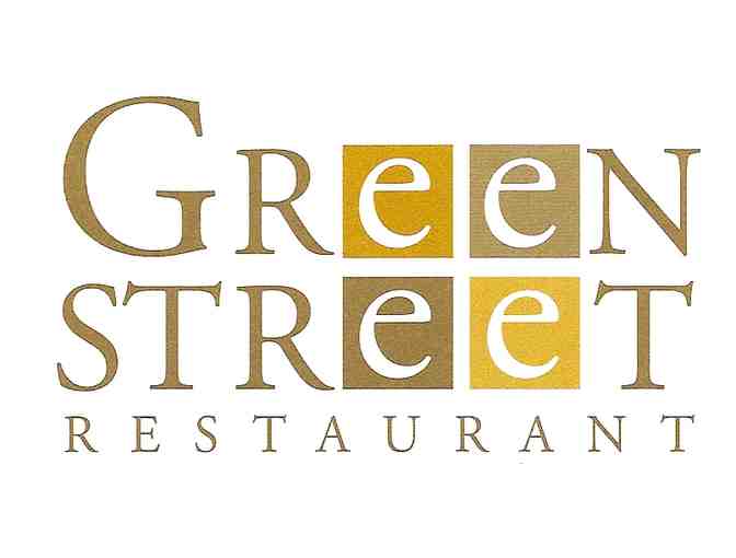 Green Street Restaurant $40 Gift Certificate