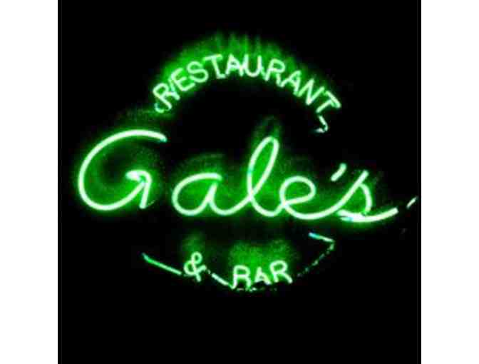Gale's Restaurant $50 Gift Certificate