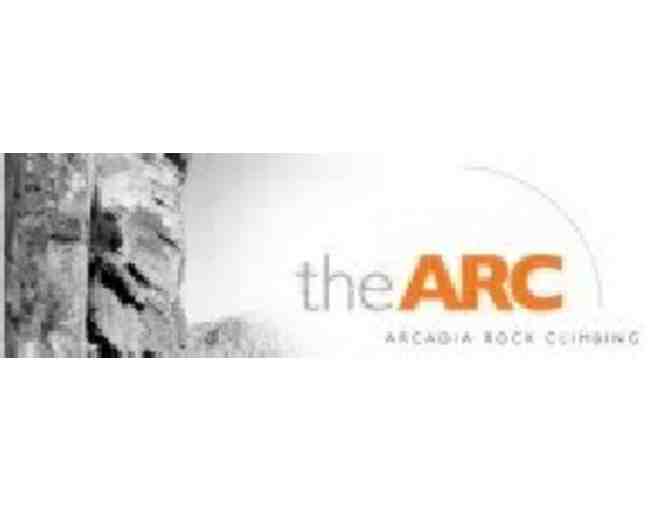 Arcadia Rock Climbing - 2 day passes valued at $40