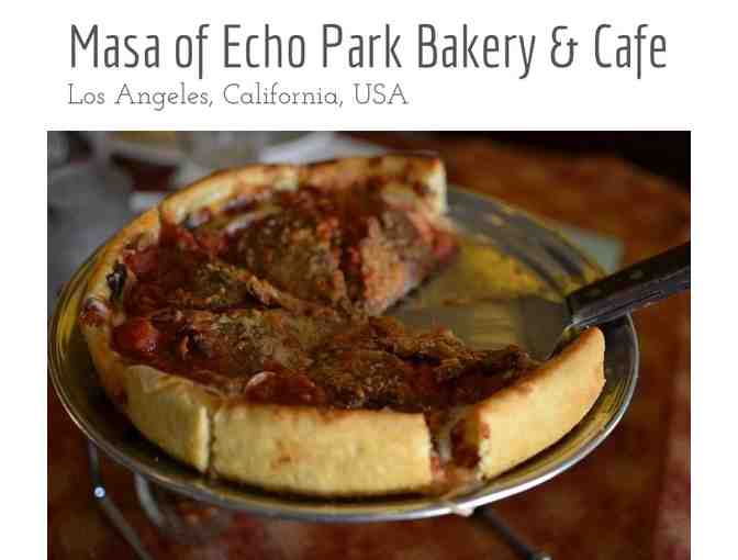 Masa of Echo Park - gift certificate for one Chicago Deep Dish Pizza