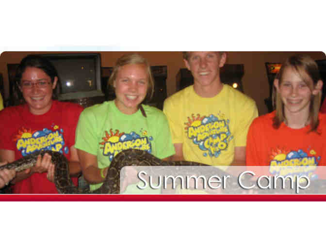 Anderson Adventure Camp H2o - One week for 2 children valued at $600