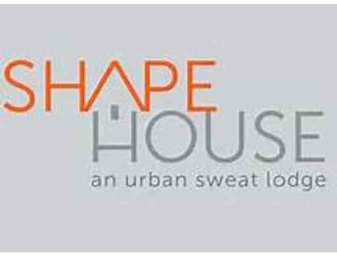 PARTY PRIZE: Shape House - Infrared Sweat Therapy Session valued at $45