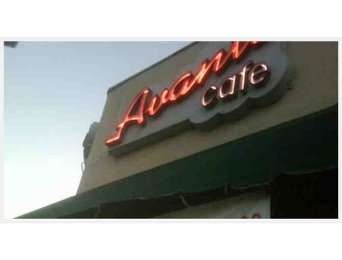 Avanti Cafe $25 Gift Certificate