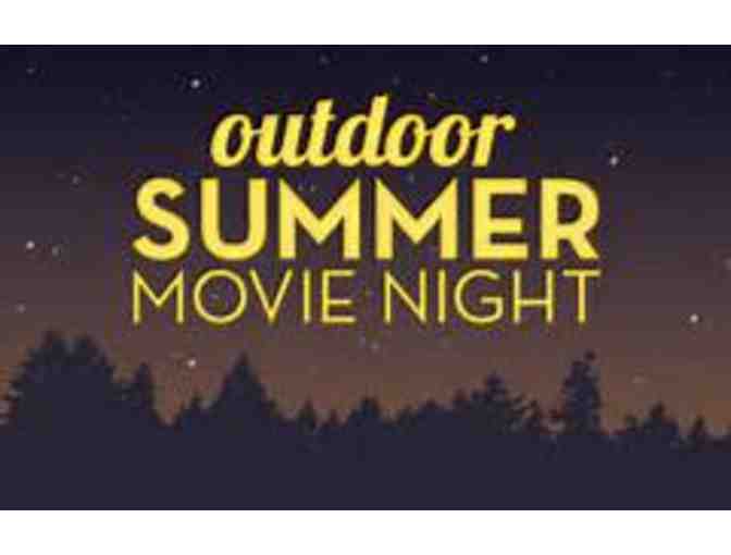 Outdoor Summer Movie Night at Waverly with Waverly Teachers, Kevin and Maria