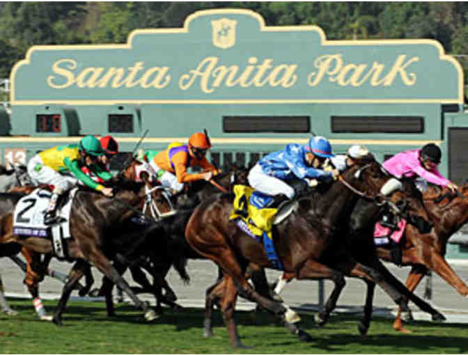 A Day at the Races at Santa Anita Park - four clubhouse passes valued at $100