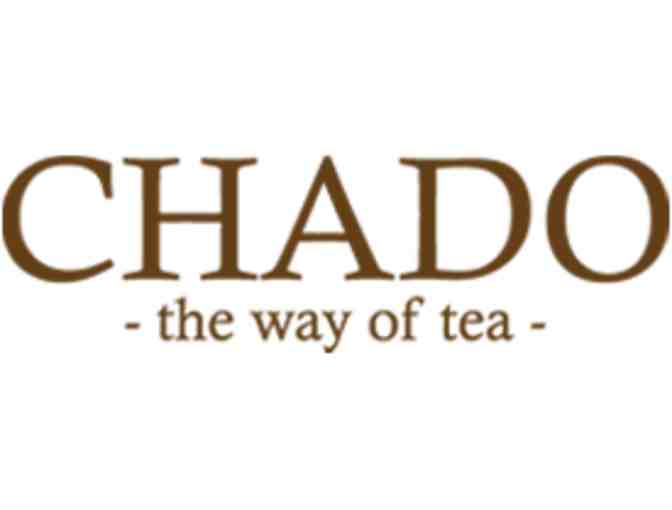 Chado Tea Room - tea for 4 and a tin of tea valued at $110