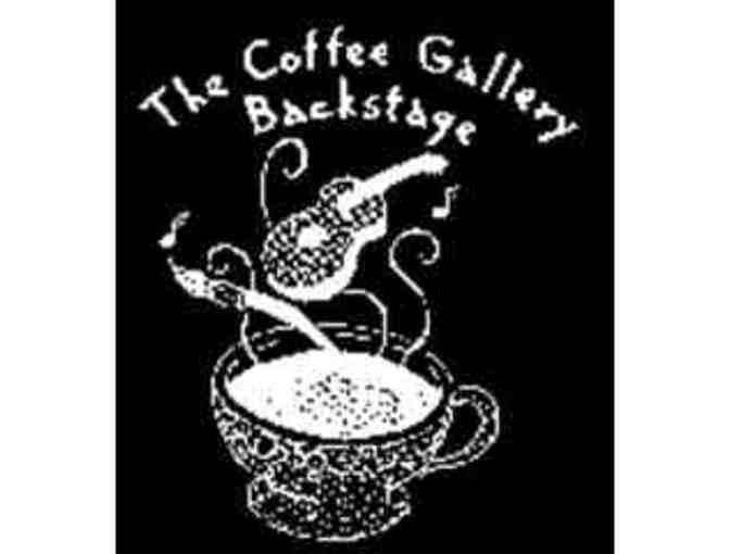 PARTY PRIZE: The Coffee Gallery Backstage Tickets - Free ticket