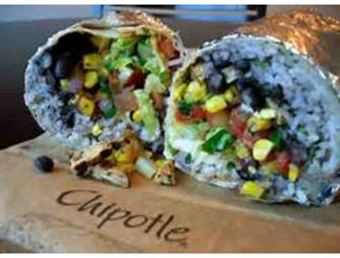 Chipotle gift card good for a free burrito