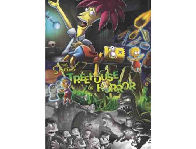 The Simpsons 'Treehouse of Horror' Poster, Signed