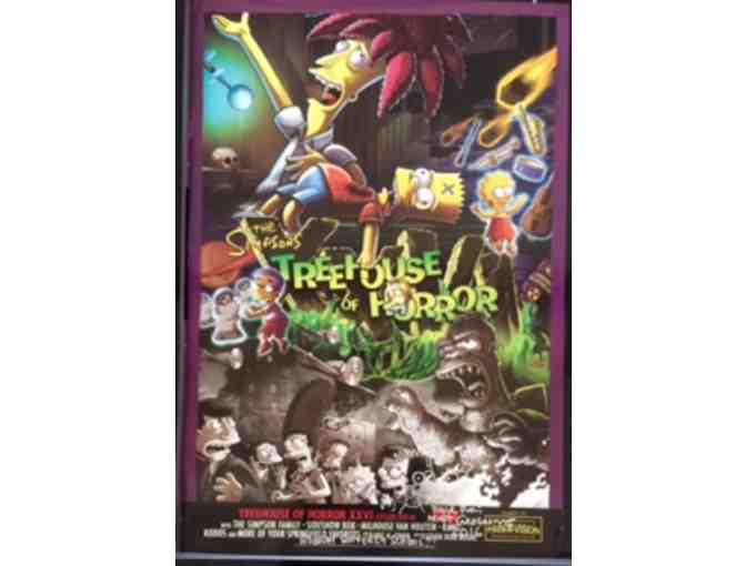 The Simpsons 'Treehouse of Horror' Poster, Signed