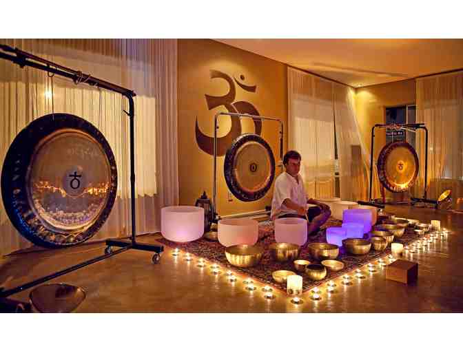 Experience: Group Sound Bath with Waverly Neighbor, Carolyn at Cote d'Azur