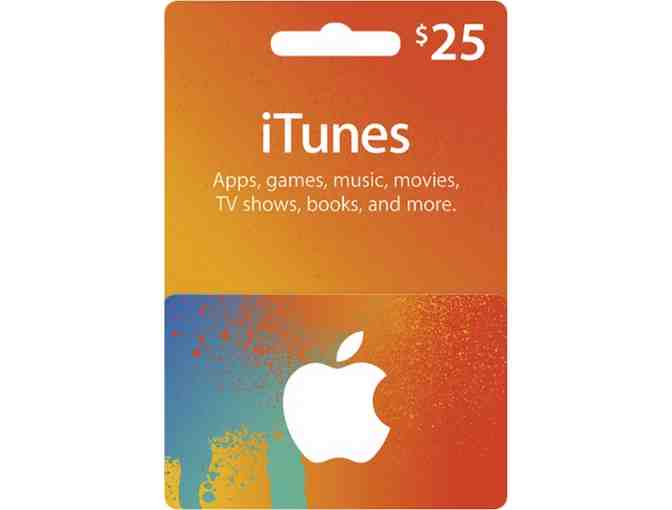 iTunes $25 gift card