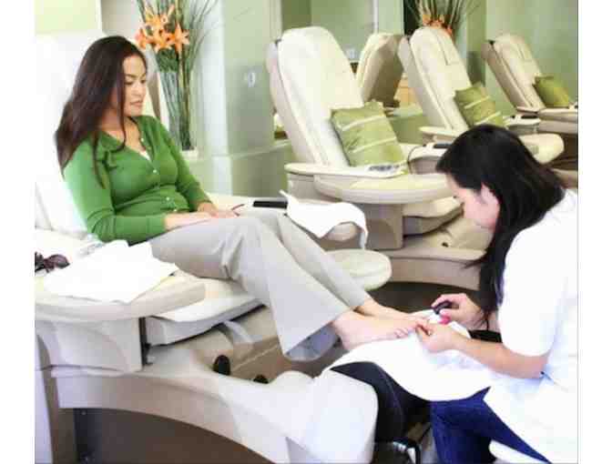 Manicure and Pedicure at Harmony Nail Salon valued at $30