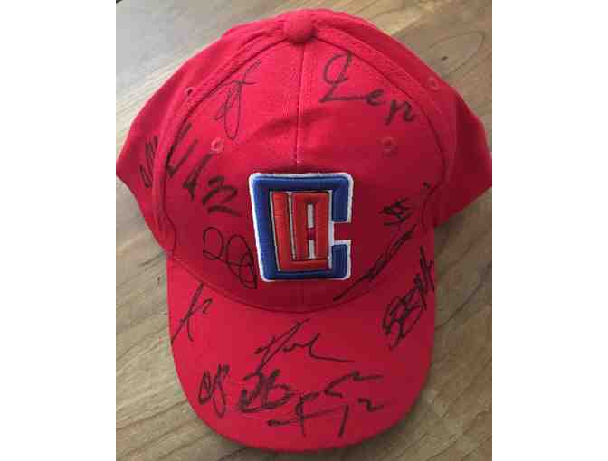 LA Clippers 2016-2107 Team Autographed Hat