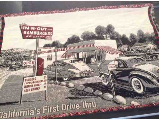 In and Out Burger Blanket