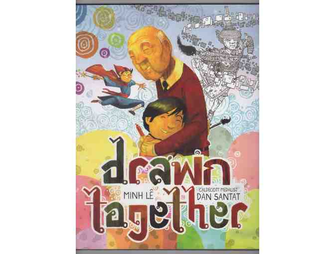 Artwork for the picture book 'Drawn Together',  by Waverly Parent, Dan Santat
