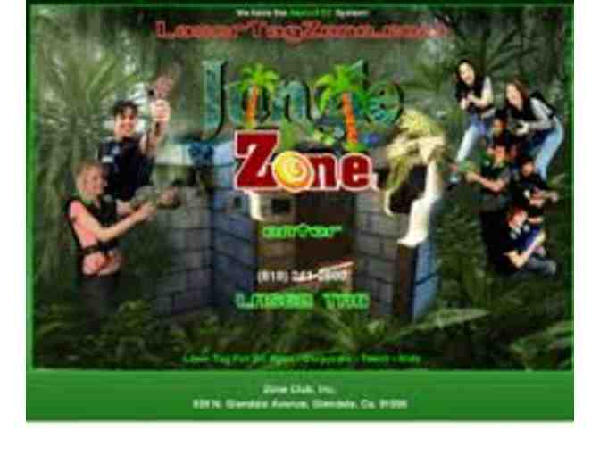 Jungle Zone - Laser Tag Party for up to 15 guests valued at $350