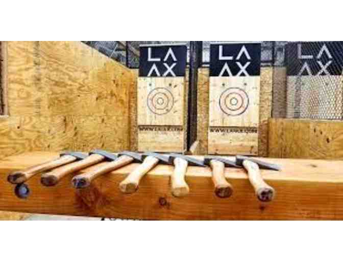 LA AX - Axe throwing for 6 people