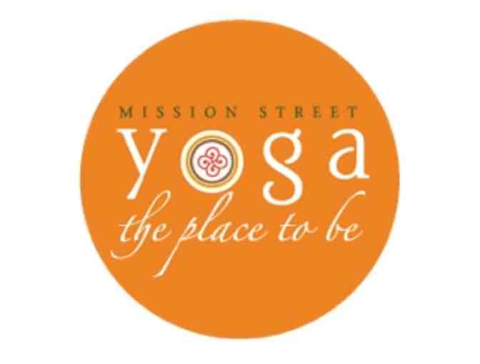 Mission Street Yoga - one month unlimited classes