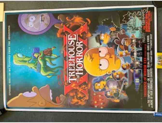 The Simpsons 'Treehouse of Horror' Poster, Signed by Matt Groenig
