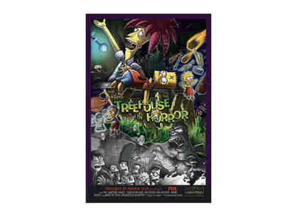 "Treehouse of Horror" Poster, Signed by Matt Groenig