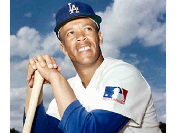 Maury Wills (Dodgers Legend) Hand Signed Baseball