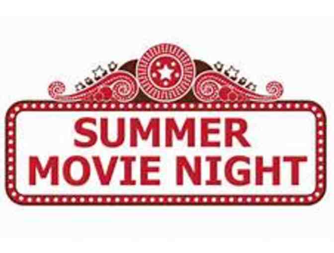 Outdoor Summer Movie Night at Waverly with Waverly Teachers, Oonagh and Maria