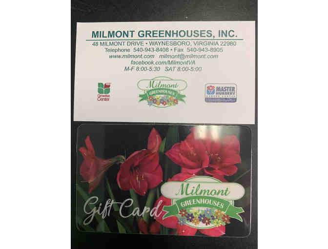 $20 Milmont Greenhouses Gift Card